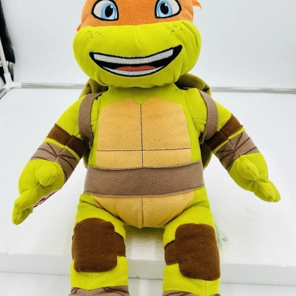 Build-A-Bear Nickelodeon Michelangelo Teenage Mutant Ninja Turtles Stuffed 18”